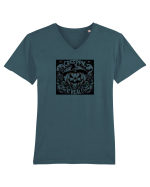 CREEPN` IT REAL! 1 Tricou mânecă scurtă guler V Bărbat Presenter
