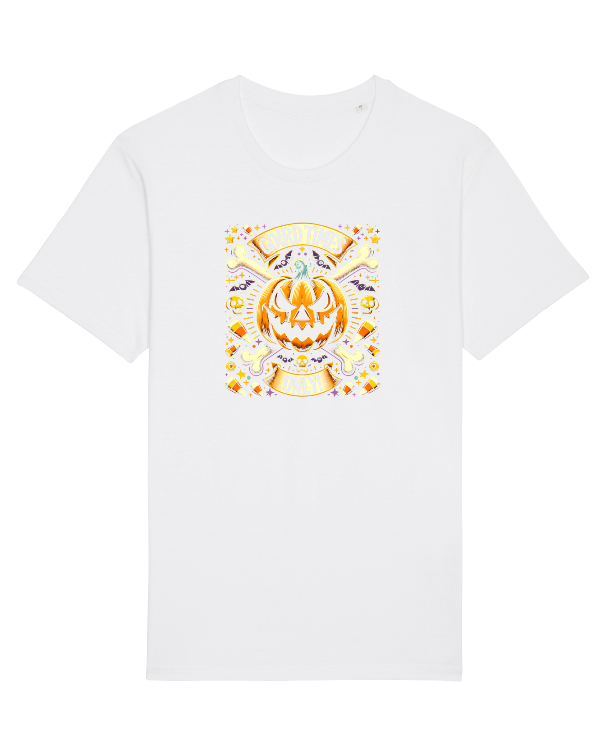 Tricou mânecă scurtă Unisex Rocker White