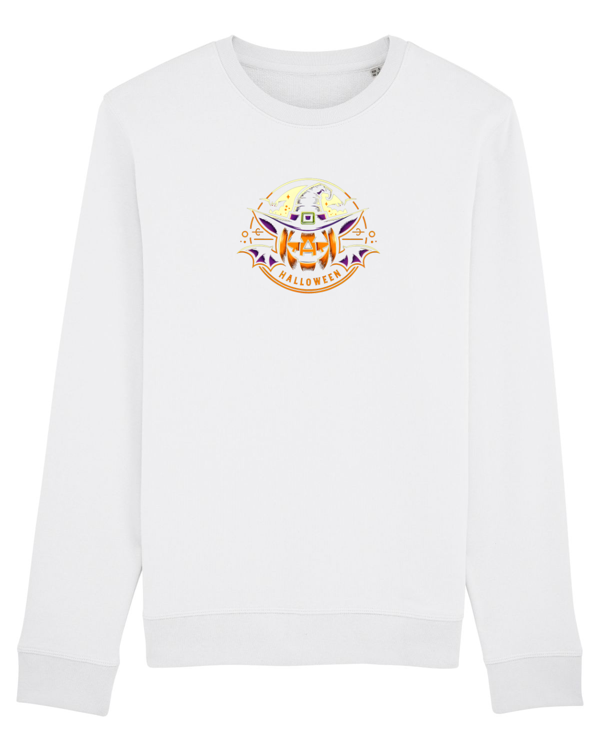 Bluză mânecă lungă Unisex Rise White