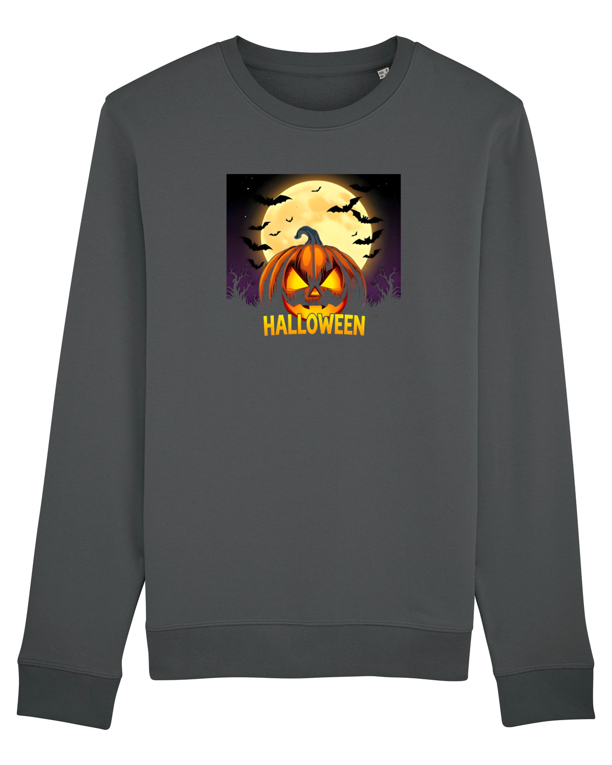 Bluză mânecă lungă Unisex Rise Anthracite