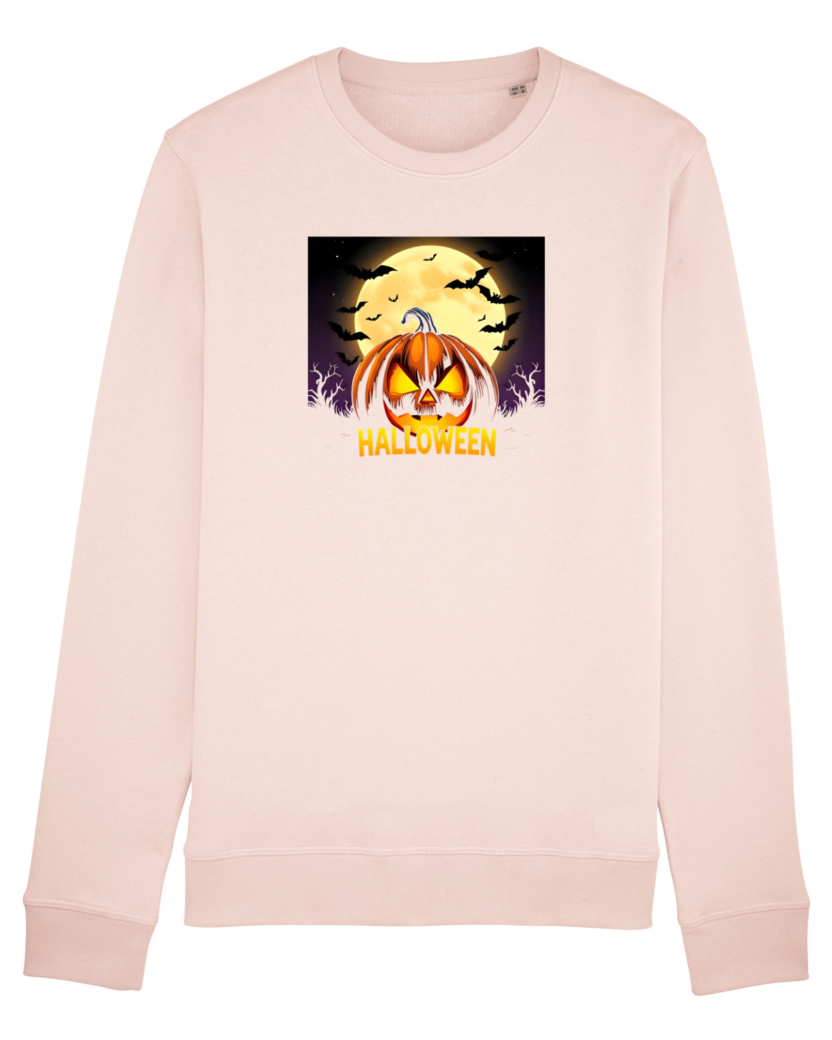 Bluză mânecă lungă Unisex Rise Candy Pink