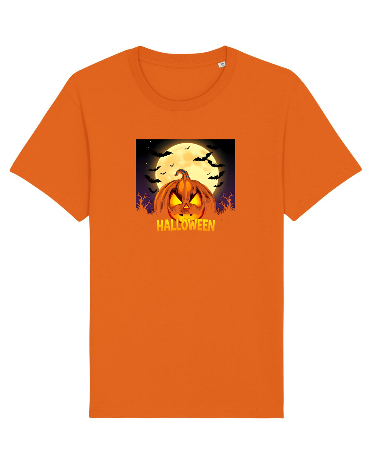 Tricou mânecă scurtă Unisex Rocker Bright Orange