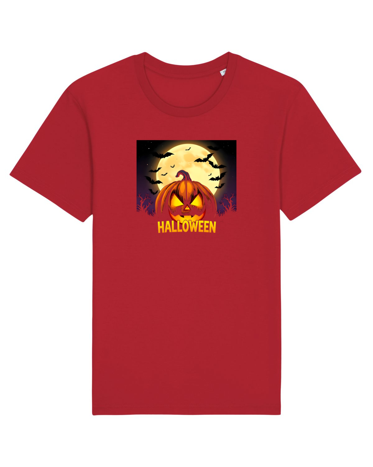 Tricou mânecă scurtă Unisex Rocker Red