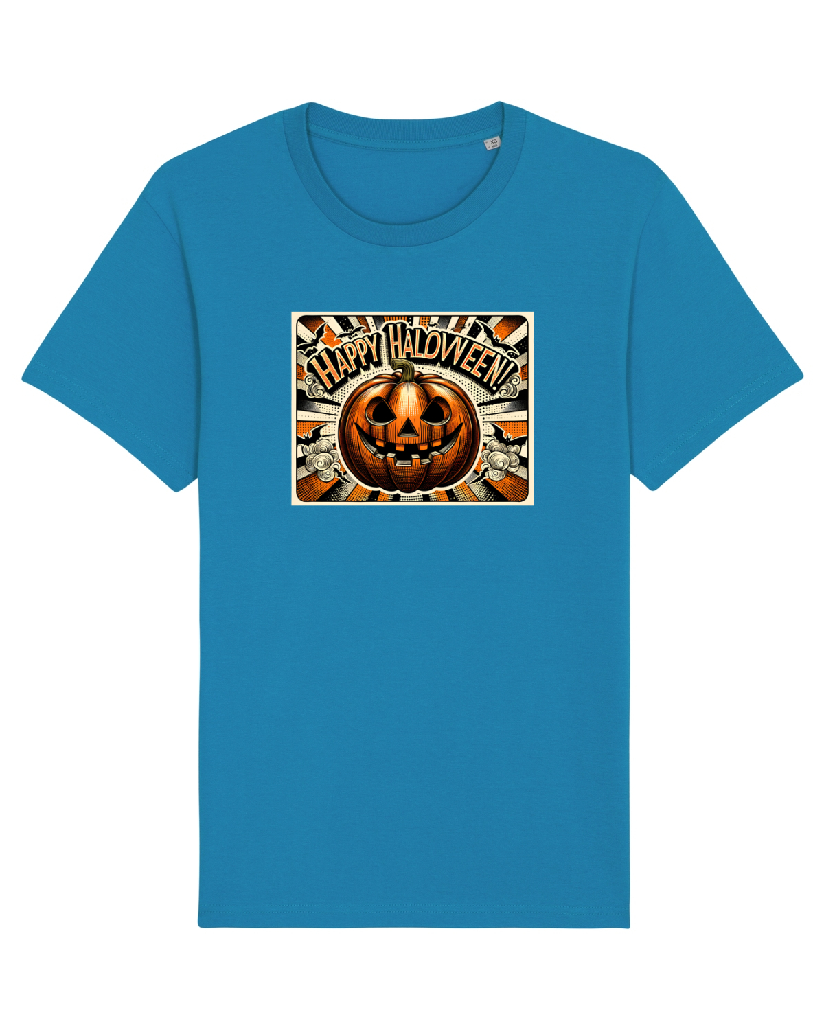 Tricou mânecă scurtă Unisex Rocker Azur