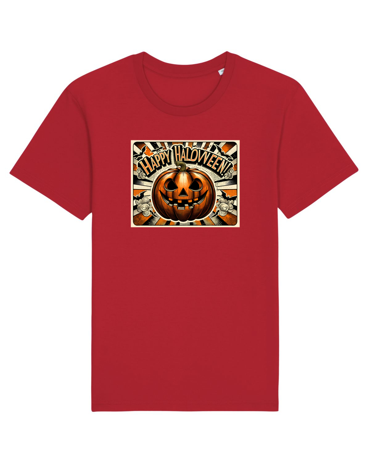 Tricou mânecă scurtă Unisex Rocker Red