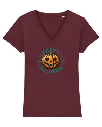 HAPPY HALLOWEEN - DOVLEAC Burgundy