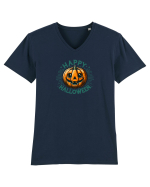 HAPPY HALLOWEEN - DOVLEAC Tricou mânecă scurtă guler V Bărbat Presenter