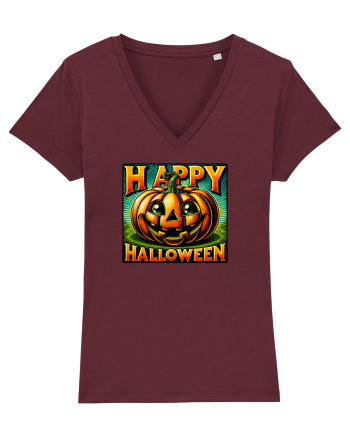 HAPPY HALLOWEEN - DOVLEAC 2 Burgundy
