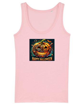HAPPY HALLOWEEN - DOVLEAC STEAMPUNK Cotton Pink