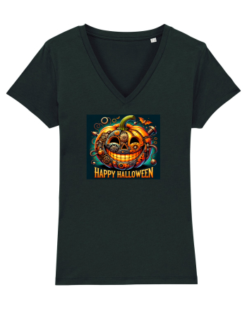 HAPPY HALLOWEEN - DOVLEAC STEAMPUNK Black