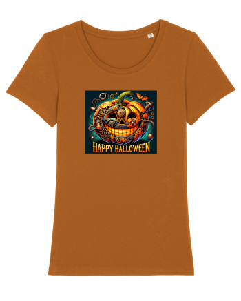 HAPPY HALLOWEEN - DOVLEAC STEAMPUNK Roasted Orange