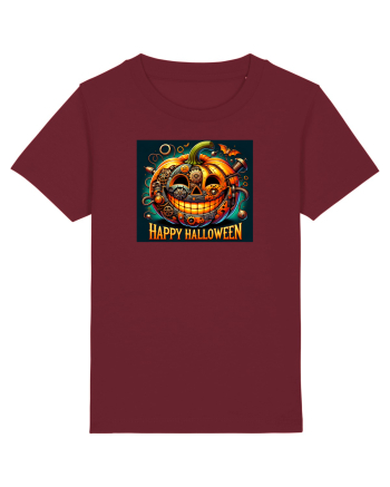 HAPPY HALLOWEEN - DOVLEAC STEAMPUNK Burgundy