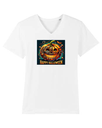 HAPPY HALLOWEEN - DOVLEAC STEAMPUNK White