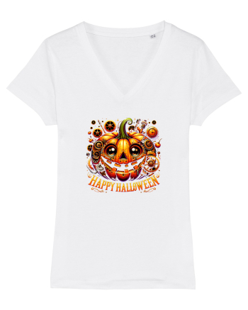 HAPPY HALLOWEEN - DOVLEAC STEAMPUNK 2 White