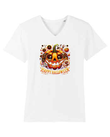 HAPPY HALLOWEEN - DOVLEAC STEAMPUNK 2 White