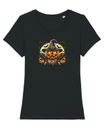 DOVLEAC - ... NIGHT! Tricou mânecă scurtă guler larg fitted Damă Expresser