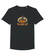 DOVLEAC - ... NIGHT! Tricou mânecă scurtă guler larg Bărbat Skater