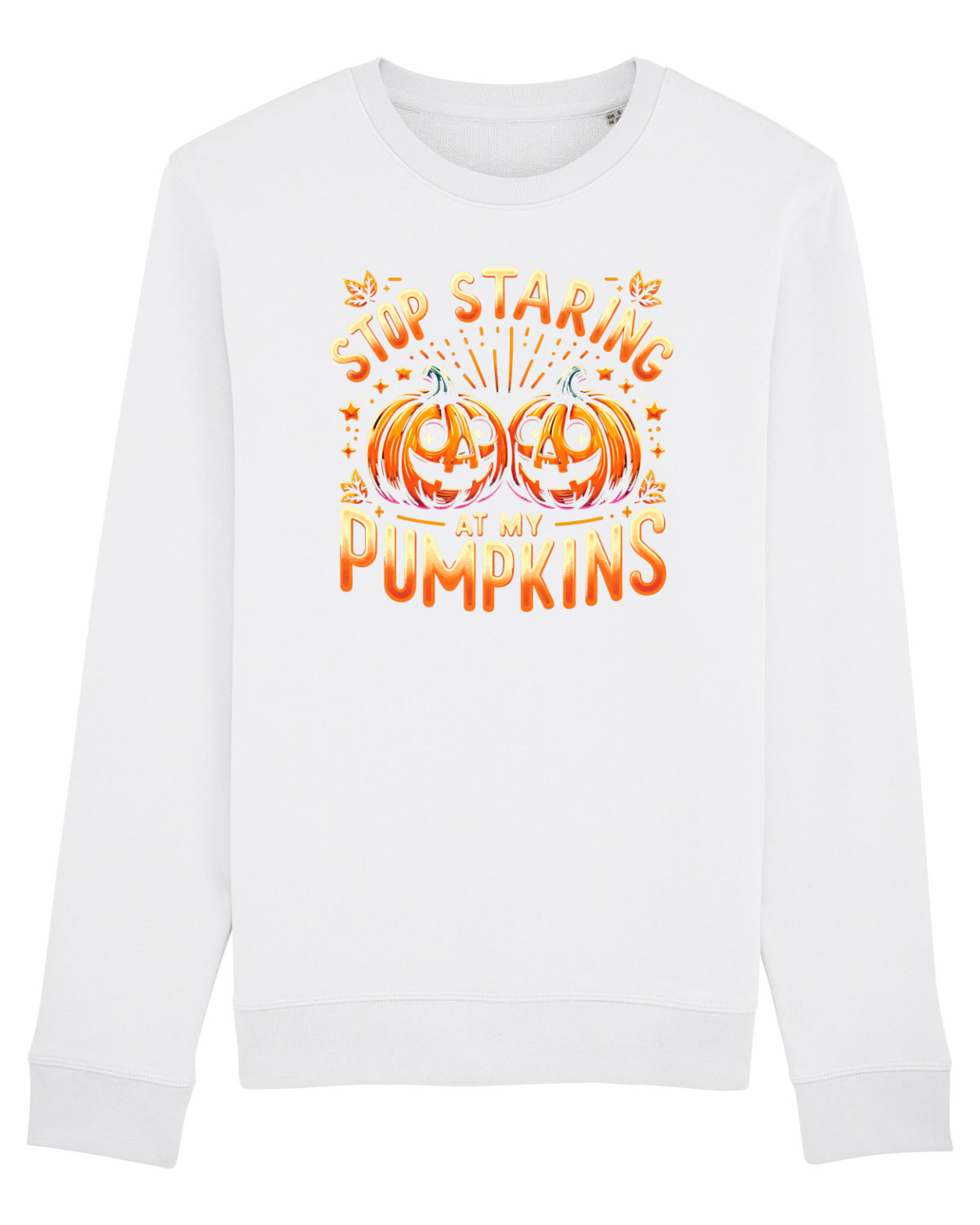 Bluză mânecă lungă Unisex Rise White
