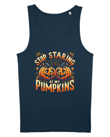 STOP STARING AT MY PUMPKINS - NU TE MAI UITA LA DOVLECII MEI Navy
