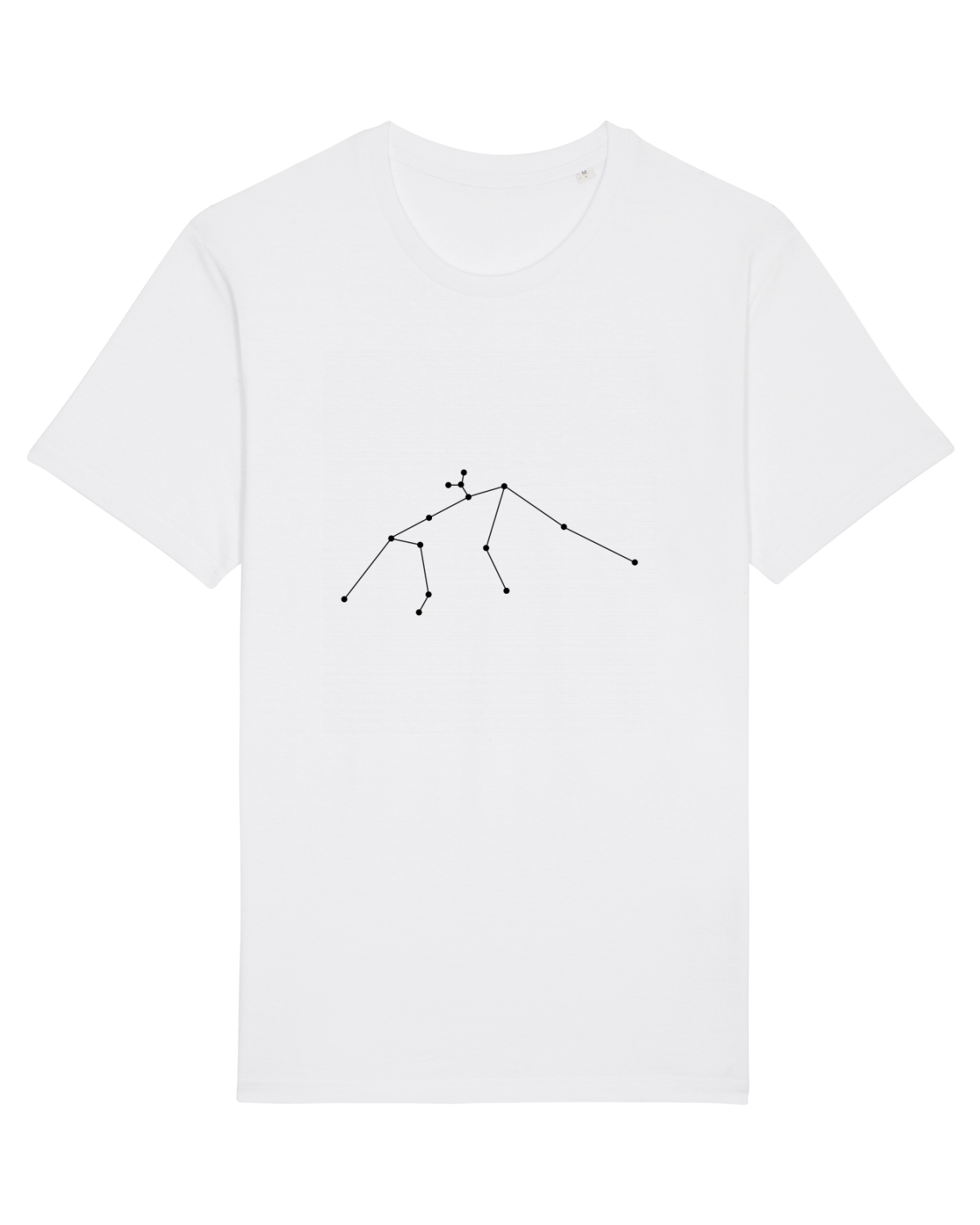 Tricou mânecă scurtă Unisex Rocker White
