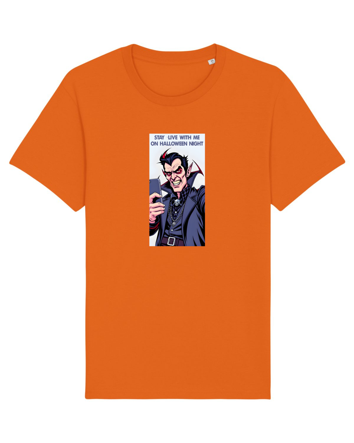 Tricou mânecă scurtă Unisex Rocker Bright Orange