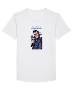 DRACULA - STAY `LIVE WITH ME ON HALLOWEEN NIGHT Tricou mânecă scurtă guler larg Bărbat Skater