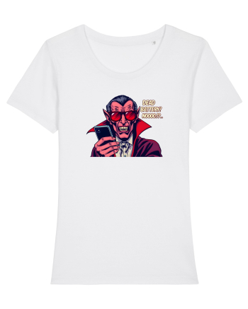 DRACULA - DEAD BATTERY? NOOOO! White