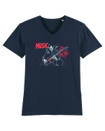 DRACULA - ROCK MUSIC Tricou mânecă scurtă guler V Bărbat Presenter