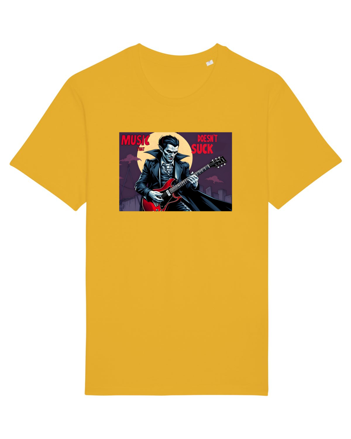 Tricou mânecă scurtă Unisex Rocker Spectra Yellow