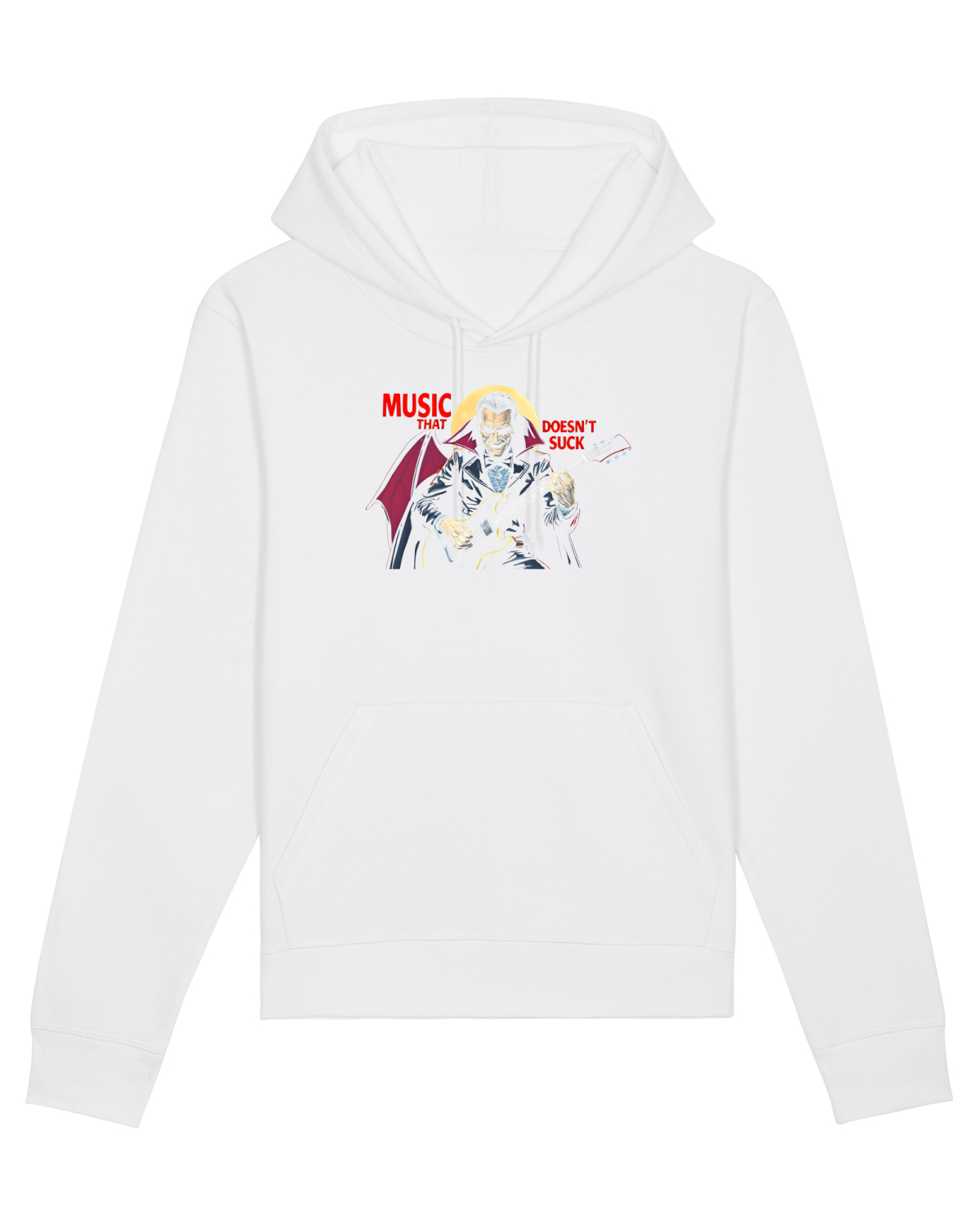 Hanorac Unisex Drummer White