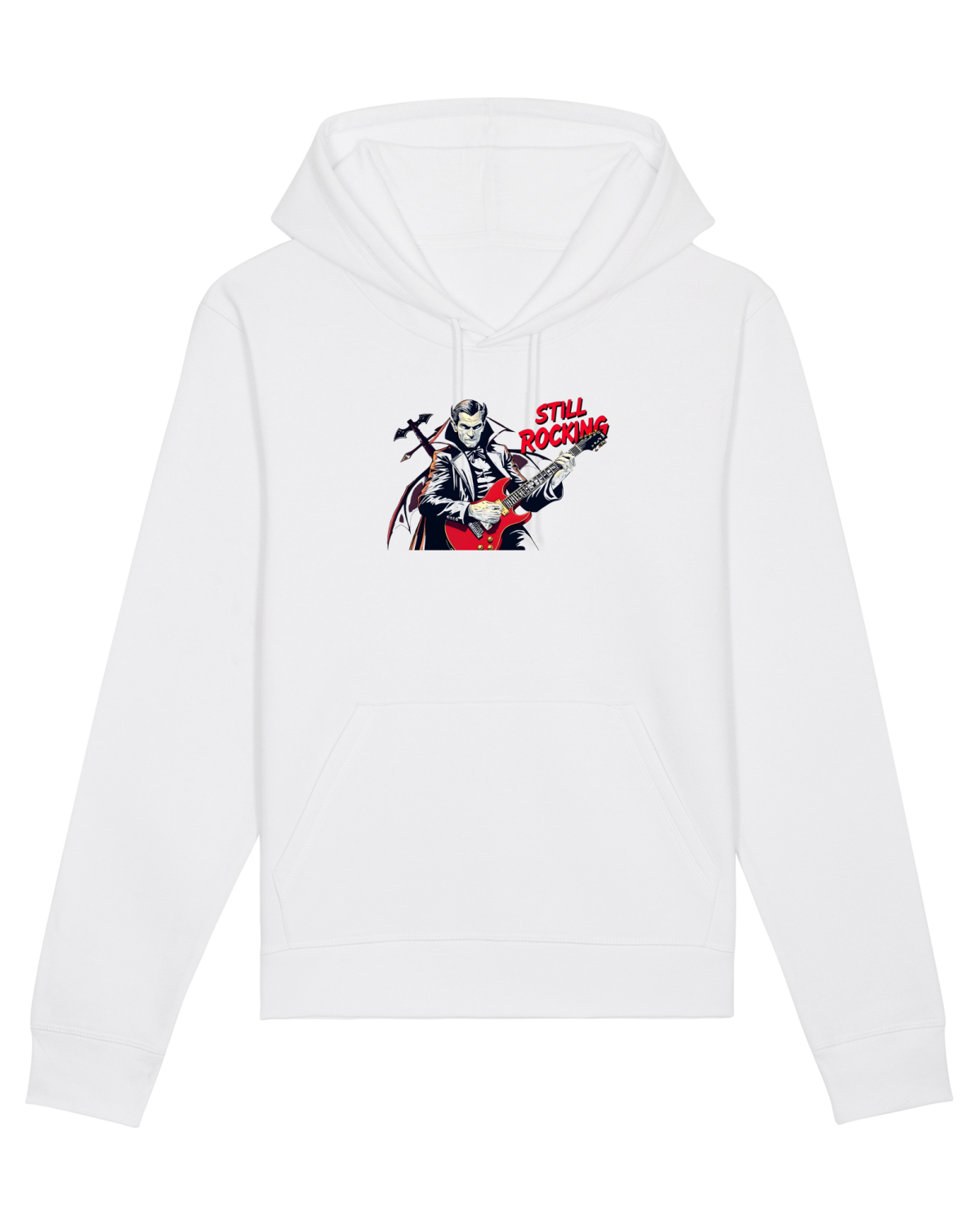 Hanorac Unisex Drummer White