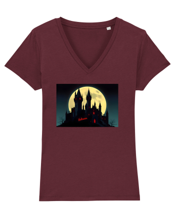 HALLOWEEN AT DRACULA`S CASTLE Burgundy
