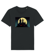 HALLOWEEN AT DRACULA`S CASTLE Tricou mânecă scurtă Unisex Rocker