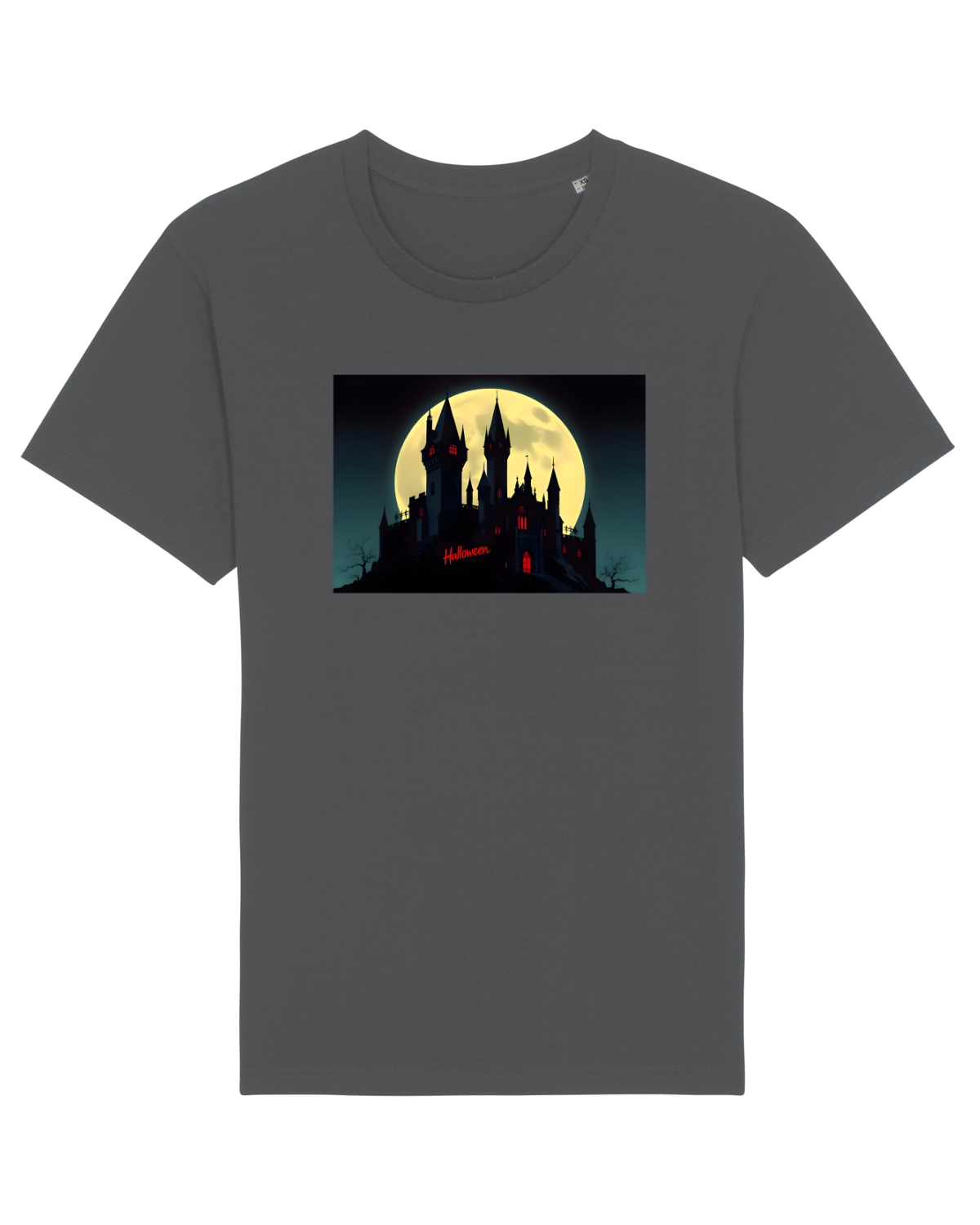 Tricou mânecă scurtă Unisex Rocker Anthracite