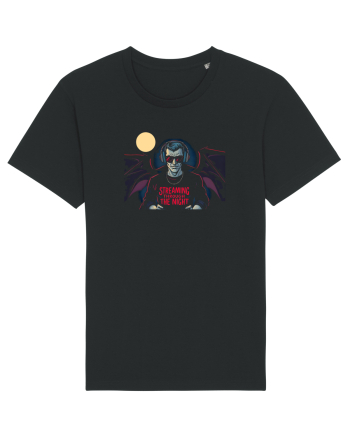 HALLOWEEN -  DRACULA  - STREAMING THROUGH THE NIGHT Black