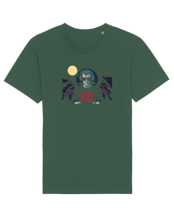 HALLOWEEN -  DRACULA  - STREAMING THROUGH THE NIGHT Bottle Green