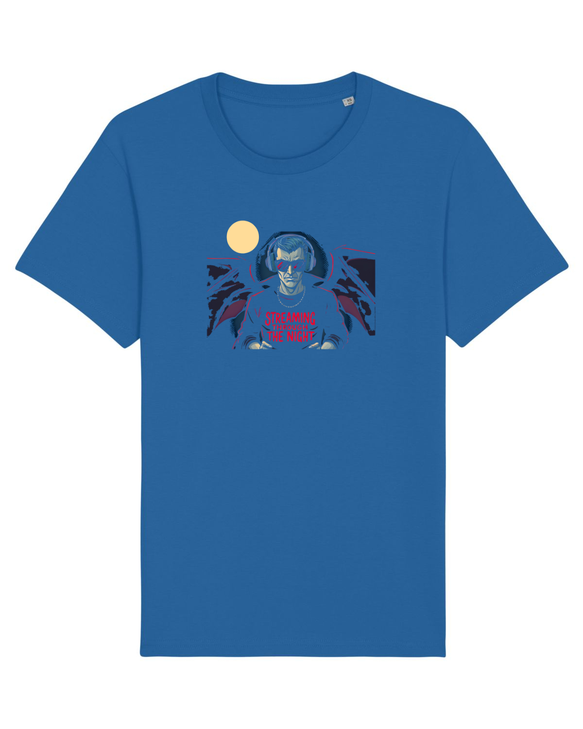 Tricou mânecă scurtă Unisex Rocker Royal Blue