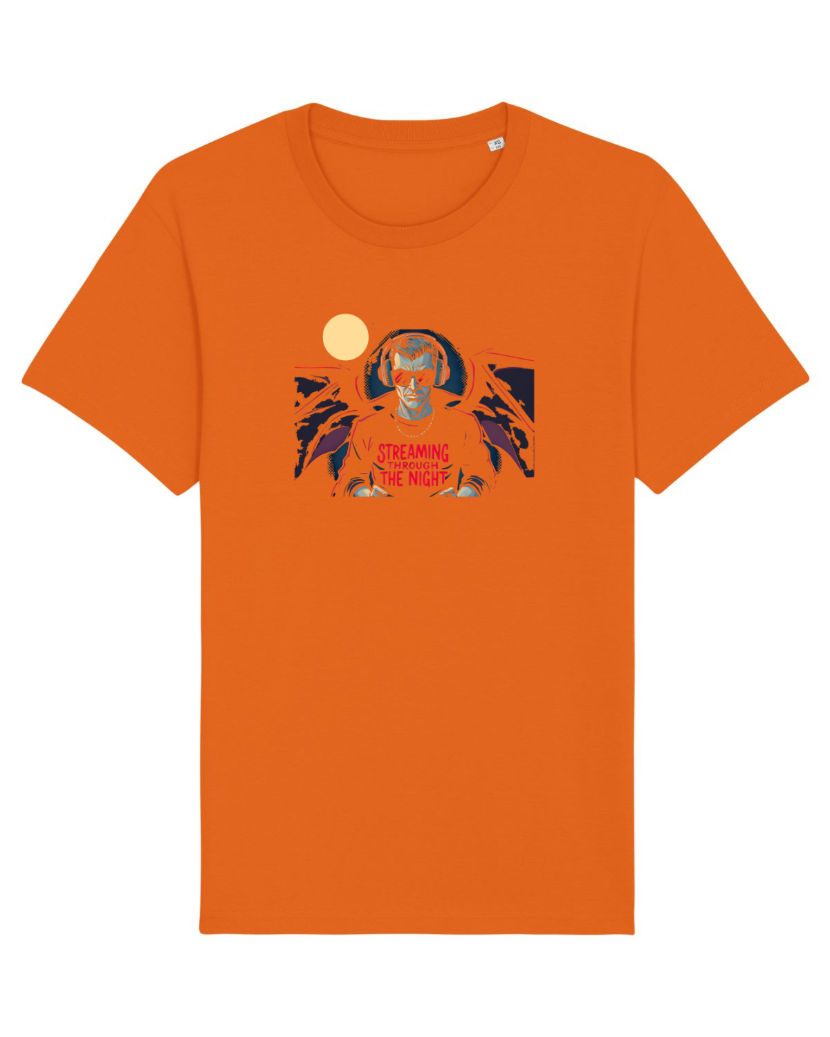 Tricou mânecă scurtă Unisex Rocker Bright Orange