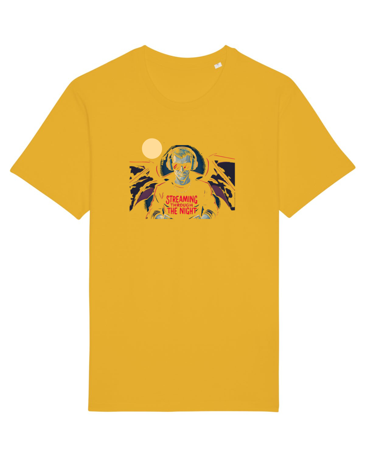 Tricou mânecă scurtă Unisex Rocker Spectra Yellow