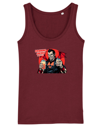 GYM DRACULA  - DRAINING ENERGY SINCE 1476 Burgundy