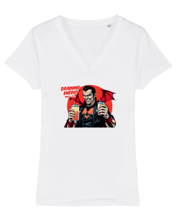 GYM DRACULA  - DRAINING ENERGY SINCE 1476 White