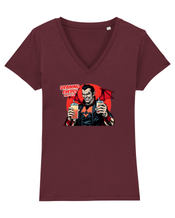 GYM DRACULA  - DRAINING ENERGY SINCE 1476 Burgundy