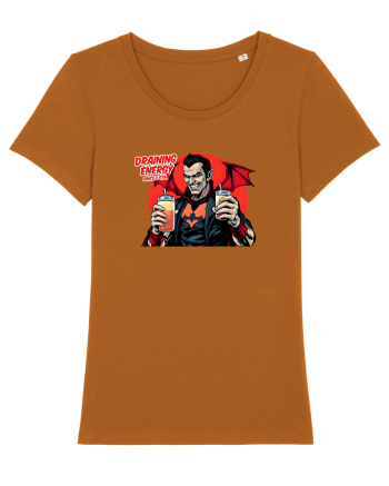 GYM DRACULA  - DRAINING ENERGY SINCE 1476 Roasted Orange
