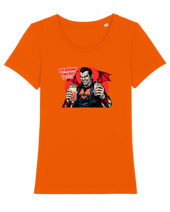 GYM DRACULA  - DRAINING ENERGY SINCE 1476 Bright Orange