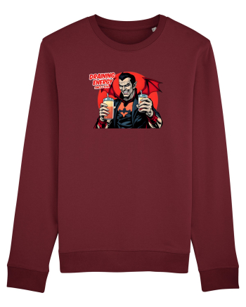GYM DRACULA  - DRAINING ENERGY SINCE 1476 Burgundy