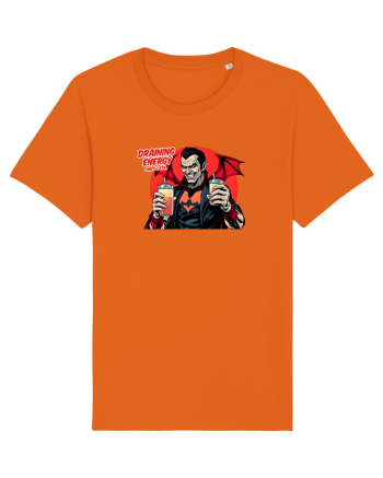 GYM DRACULA  - DRAINING ENERGY SINCE 1476 Bright Orange