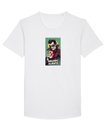 DRACULA   - ORGANIC ALWAYS Tricou mânecă scurtă guler larg Bărbat Skater