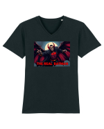 DRACULA   -  THE REAL BATMAN 1 Tricou mânecă scurtă guler V Bărbat Presenter