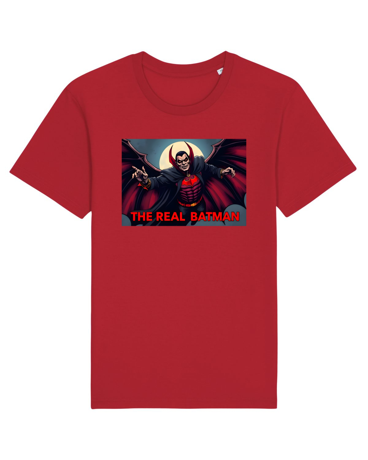 Tricou mânecă scurtă Unisex Rocker Red