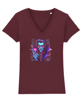 DRACULA   -  NEON HI TECH - TELEFON Burgundy